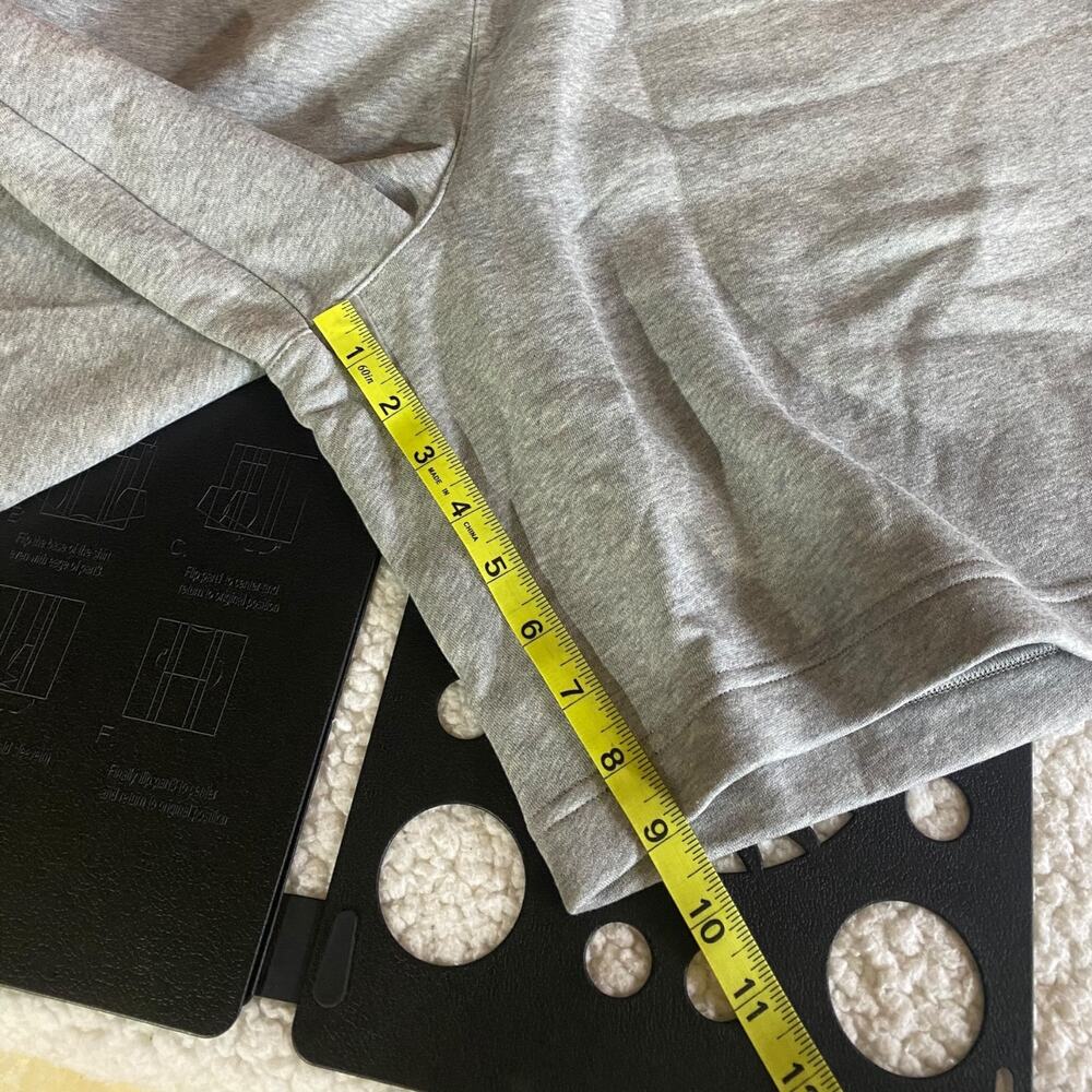 Nike Fleece Shorts | Men’s XXL | Heather Gray Lounge & Gym Shorts | Soft Cotton - Picture 6 of 7